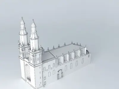 Cocathedral of Santa María de la Redonda Free 3D model