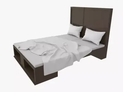 Bed Furniture Free 3D model