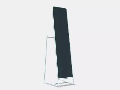 KNAPPER Standing mirror Low-poly 3D model