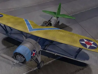 Vought SBU-1 Corsair 3D model