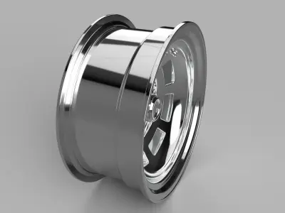 Nascar sport car rim Free 3D print model