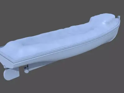 ww2 Japanese Motorboat - Commercial license - 1-100 scale 3D print model