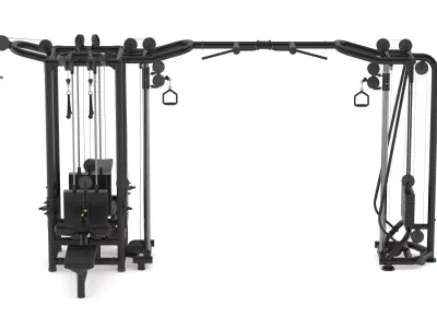 Technogym Cable Stations 5 3D model