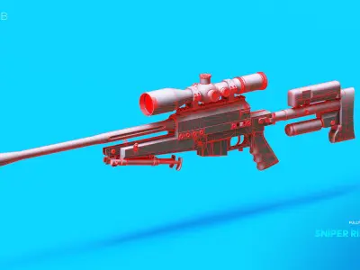PGM Sniper Rifle 3D model