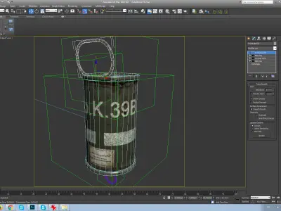 Grenade set WW2 Low-poly 3D model