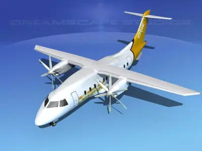 Dornier Do-328-130 Charter One 3D model