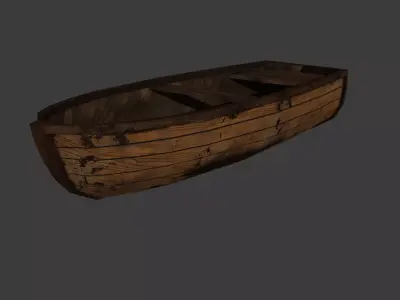 dinghy 3D model