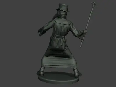 Hans Plague Doctor PDS006 3D print model