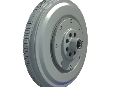 Engine Flywheel 019 3D model