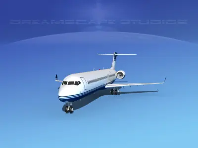 Comac ARJ21-900 Corporate 1  3D model