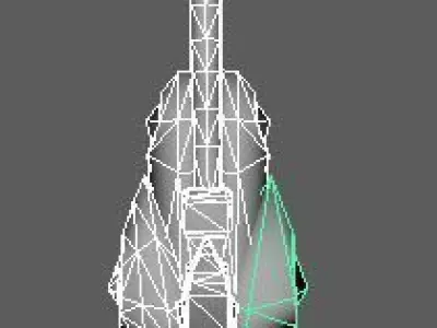 Stylised Razor Low-poly 3D model