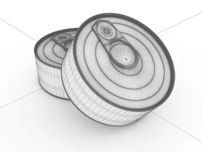 Fish preserve 3D model