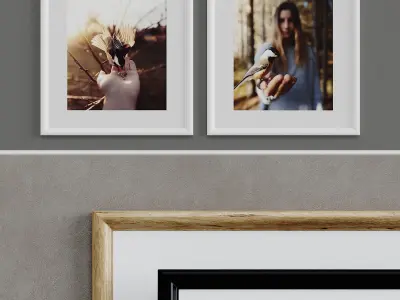 Paintings poster 4 model  3D model