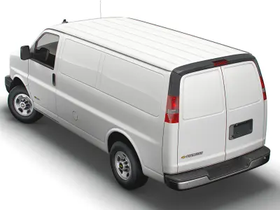 Chevrolet Express Cargo Van 2022 3D model