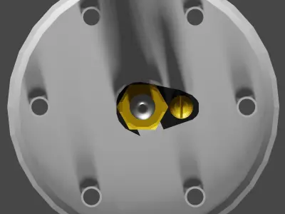 DRILL JIG Low-poly 3D model