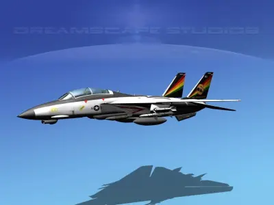 Grumman F-14D Tomcat T15a VF-31 3D model