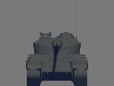 Somua SM 3D model