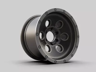 Steelie Wheel Series 1 3D model