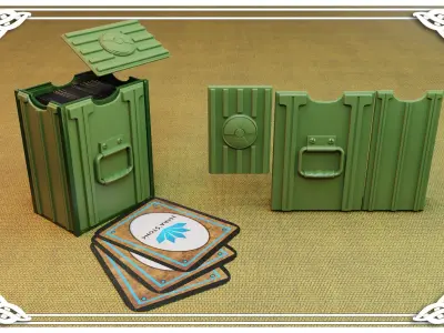 Military card holder 3D print model