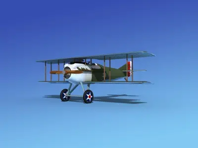 SPAD VII 3D model