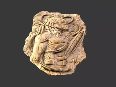 Predator CNC 3D print model