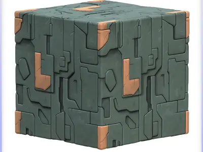 SciFi Seamless Texture Texture 78