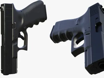 NYPD Cop Aiming 3D model