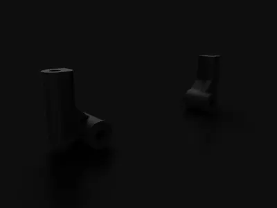 Yokomo Yd2 Front Magnet mount V2 Free 3D print model