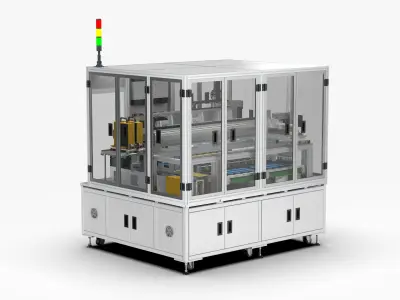 18650 Battery High Speed Sorting Machine 3D model