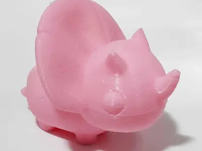 Triceratops toy rhino 3D print model