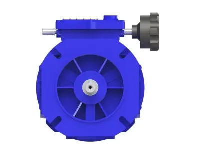Motor-variator TXF10 3D model