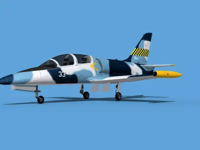 Aero Vodochody L-39C Albatross V04 3D model
