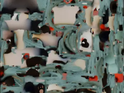 Cartoon Panda Winter Character 3D Model Cozy Mascot Low-poly 3D model