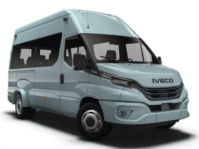 Iveco eDaily Minibus L3H3 2024 3D model
