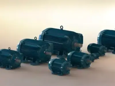 Weg electric motors Free 3D model