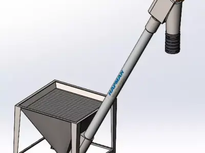 Hapman - Hopper Convey 3D model