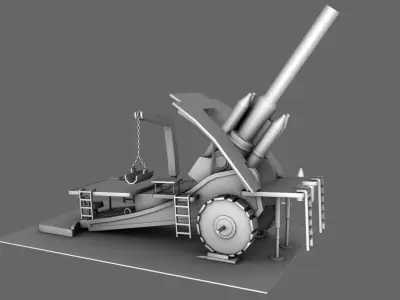 Big Bertha Free 3D model