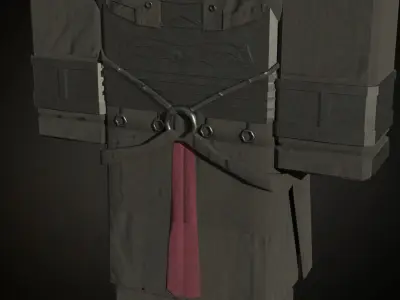 Roblox r15 star wars revan morph Low-poly 3D model