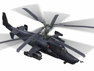 AirCraft 10 - Helicopter 3D model