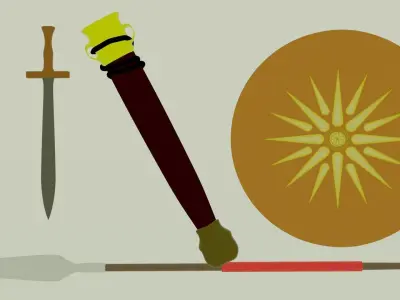 Low poly acient greek pack Free low-poly 3D model