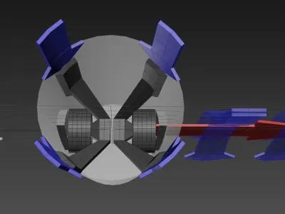 Aero Foil - Airwing Concept 3D model