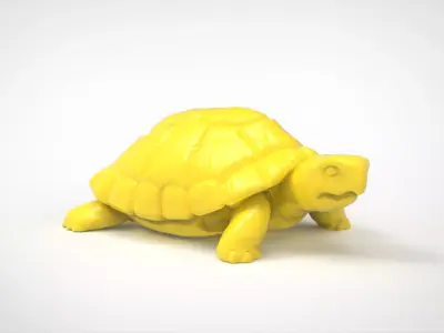 Tortoise toy turtle 3D print model