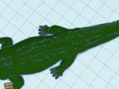 croconos crocodile 3D print model