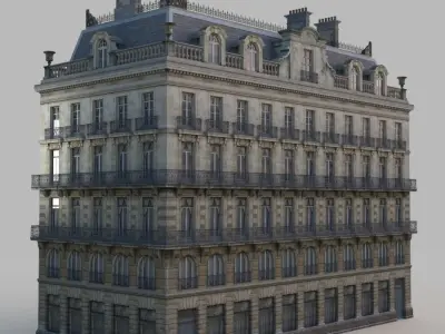 European architecture 3D Model Collection