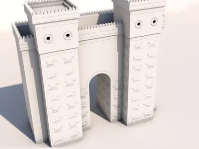 Ishtar Gate 3D model