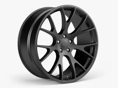 Dodge Hellcat Wheel 3D model