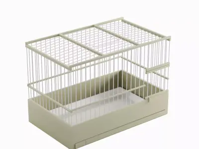Small Birdcage 01 3D model