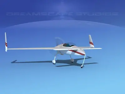 Rutan VariEze V15 3D model