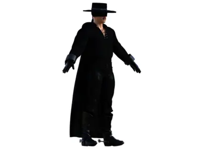 El Zorro 3D model