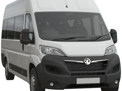 Vauxhall Movano L4H2 passenger 3D model